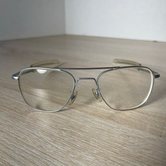 Randolph Engineering 5 1/2 Sunglasses Aviator Matte Chrome AF-52-20 - Picture 2 of 10